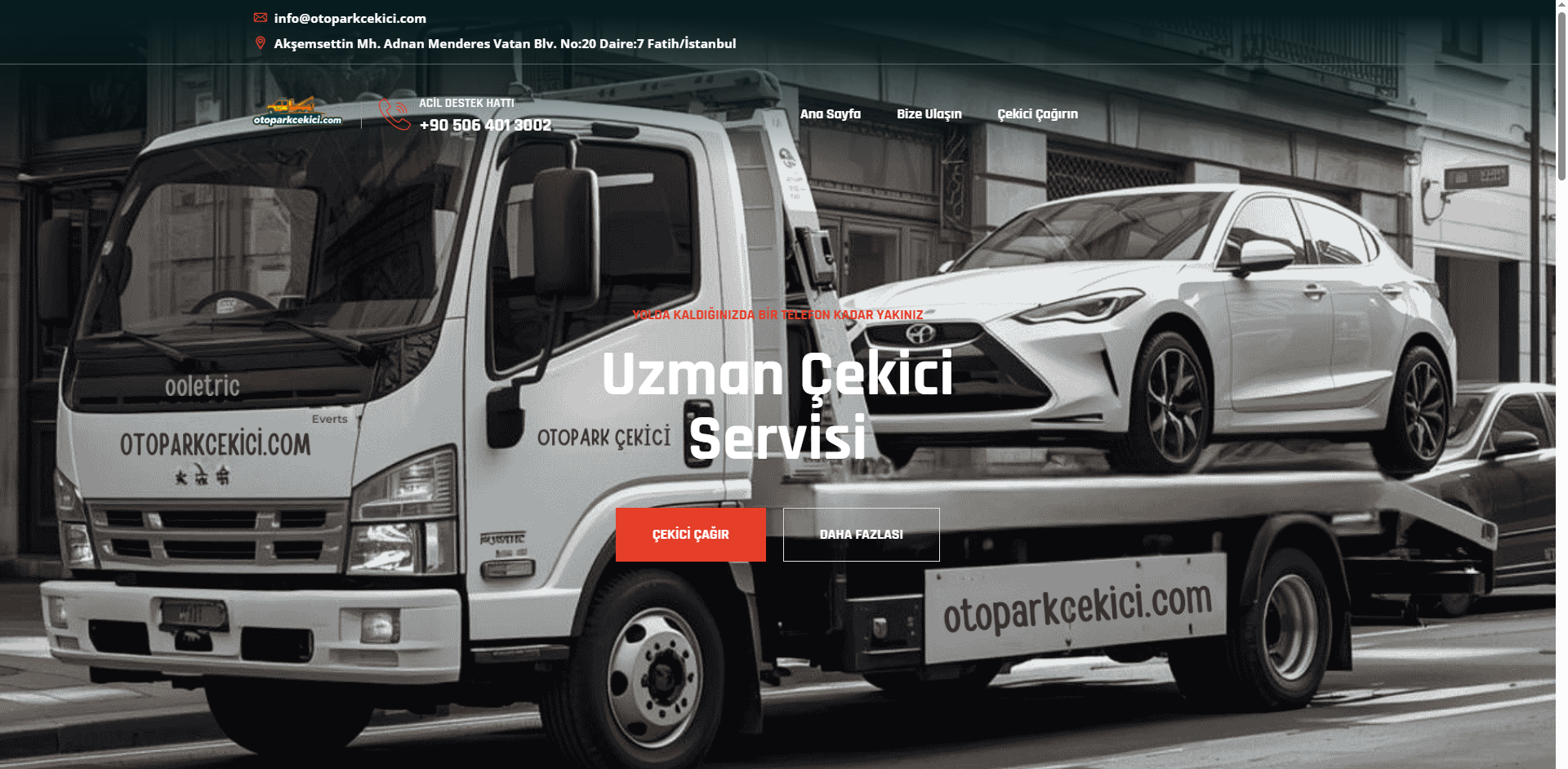 Otopark Çekici Oto Kurtarma